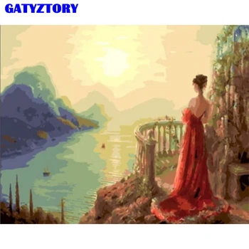 GATYZTORY Frame Woman Landscape DIY Digital Painting by Numbers Oil Painting Handmade Gift Home Decoration Canvas Painting
GATYZTORY Frame Woman Landscape DIY Digital Painting by Numbers Oil Painting Handmade Gift Home Decoration Canvas Painting