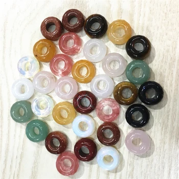 Natural Stone Round Shape European Crystal Big Large Hole Section Beads for Jewelry Making Fashion Jewelry Womens Accessories
Natural Stone Round Shape European Crystal Big Large Hole Section Beads for Jewelry Making Fashion Jewelry Womens Accessories