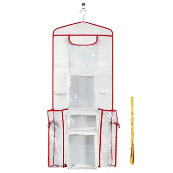 1 Set Gift Wrap Storage Bag Wrapping Paper Storage Wall Hanging Bag With Z Shape Hooks Bedroom Home Office Container
1 Set Gift Wrap Storage Bag Wrapping Paper Storage Wall Hanging Bag With Z Shape Hooks Bedroom Home Office Container