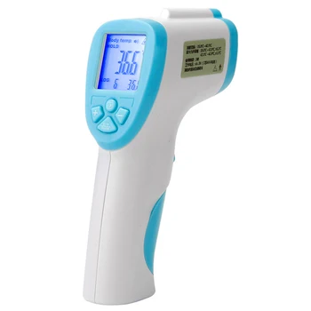 LCD Digital Non-contact Infrared Thermometer Forehead Body Temperature Meter Tool 66CY
LCD Digital Non-contact Infrared Thermometer Forehead Body Temperature Meter Tool 66CY