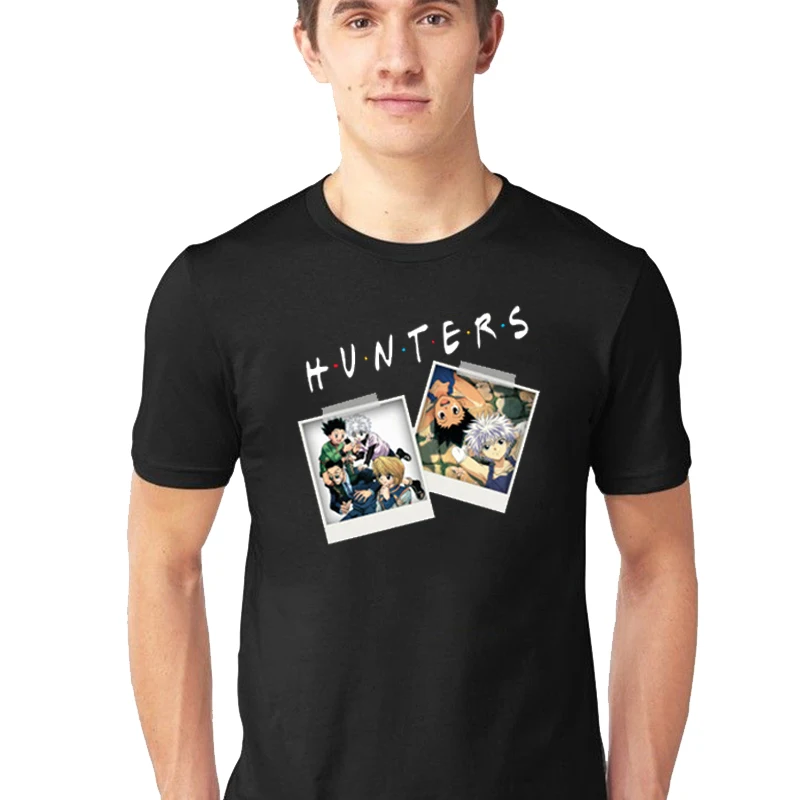 

Janpanese Anime Hunter X Hunter T Shirt Men Women Killua Zoldyck Graphic Tees Short Sleeve Cotton Loose Casual Unisex Tops