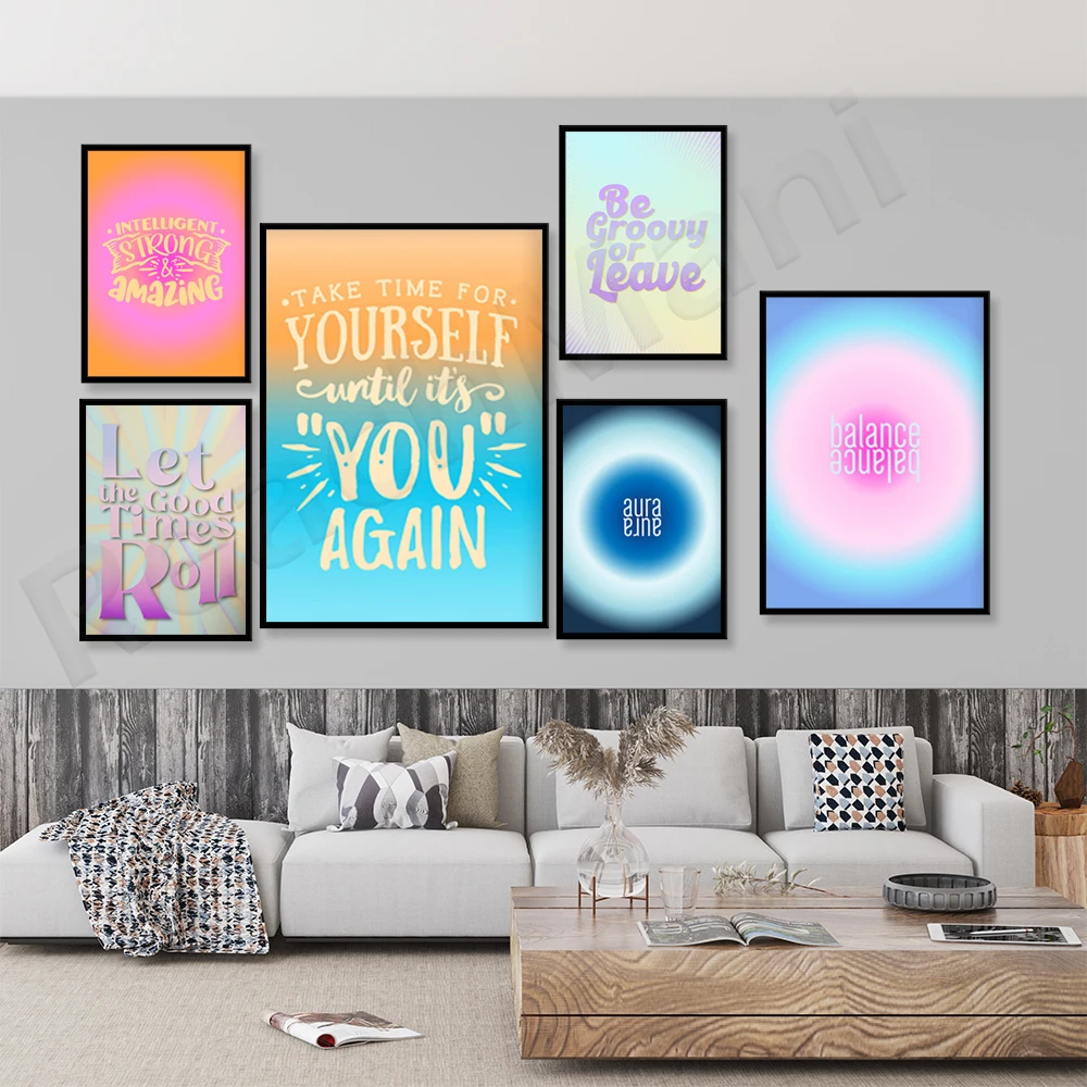 Reiki gradient poster 70s wall painting retro home decoration gradient poster Groovy or leave, retro psychedelic, let the good t
Reiki gradient poster 70s wall painting retro home decoration gradient poster Groovy or leave, retro psychedelic, let the good t