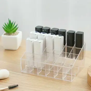 24 Lattice Trapezoid Plastic Transparent Makeup Display Lipstick Cosmetic High Rack Rack Organizer Stand Box Holder Quality D8P4
24 Lattice Trapezoid Plastic Transparent Makeup Display Lipstick Cosmetic High Rack Rack Organizer Stand Box Holder Quality D8P4
