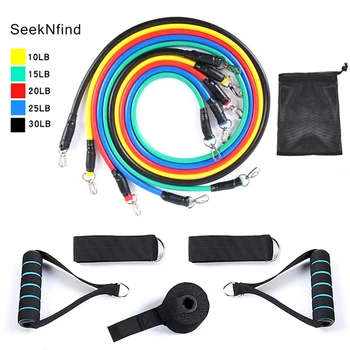 11Pcs Resistance Bands Set Expander Yoga Exercise Fitness Rubber Tubes Band Stretch Training Home Gyms Workout Elastic Pull Rope
11Pcs Resistance Bands Set Expander Yoga Exercise Fitness Rubber Tubes Band Stretch Training Home Gyms Workout Elastic Pull Rope