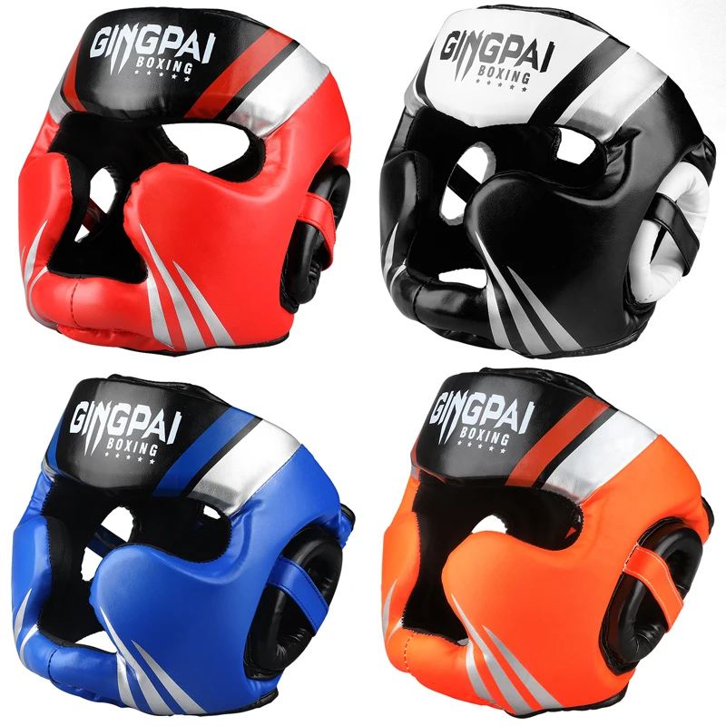 Продвижение боксерские ММА ударные перчатки Безопасность шлема защита шестерни