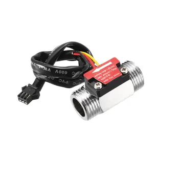 uxcell 1 Pcs G1/2 Hall Effect Liquid Water Flow Sensor Switch Flowmeter Counter DC 5V 1-25L/min YF-B1 Stainless Steel
uxcell 1 Pcs G1/2 Hall Effect Liquid Water Flow Sensor Switch Flowmeter Counter DC 5V 1-25L/min YF-B1 Stainless Steel
