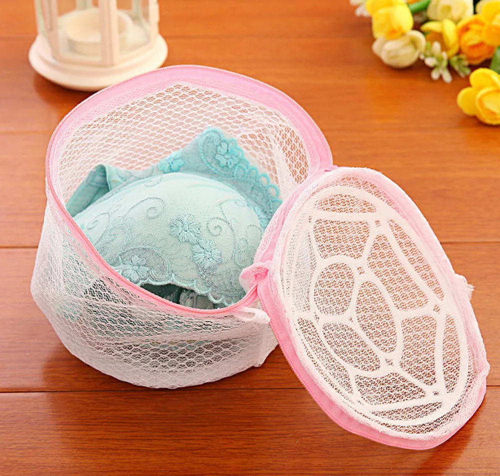 Home Use Lingerie Washing Mesh Clothing Underwear Organizer Washing Bag Useful Mesh Net Bra Wash Bag zipper Laundry Bag 2019