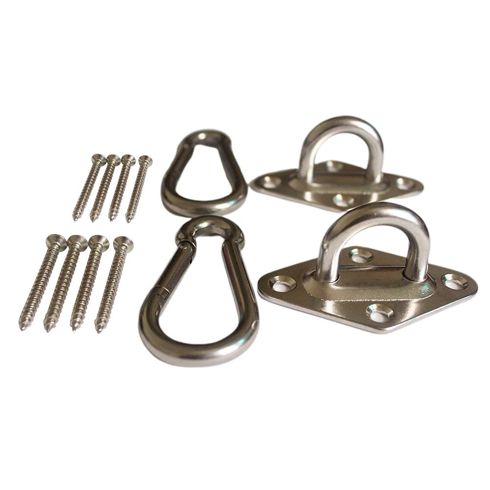 Swing Chair Hardware Indoor Fan Suspension Carabiner Stand Ceiling Hook Hammock Hanging Kit Spring Stainless Steel Stable
Swing Chair Hardware Indoor Fan Suspension Carabiner Stand Ceiling Hook Hammock Hanging Kit Spring Stainless Steel Stable