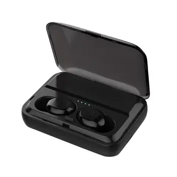 TWS S2 True Wireless Earbuds Bluetooth Earphones Mini TWS Waterproof Headfrees with 1200mAh Power Bank For All Phone
TWS S2 True Wireless Earbuds Bluetooth Earphones Mini TWS Waterproof Headfrees with 1200mAh Power Bank For All Phone