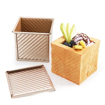 Home Camping Universal Convenient New Water Cube Non-stick Slide Corrugated Plain Toast Box Bread Mold Toast Mould
Home Camping Universal Convenient New Water Cube Non-stick Slide Corrugated Plain Toast Box Bread Mold Toast Mould