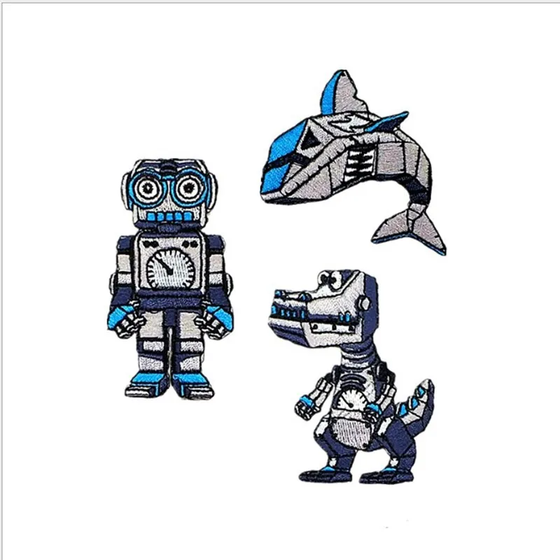 Embroidered Cloth Patch New Cartoon Robot Combination Handbag Bag Hat Patch Stick
Embroidered Cloth Patch New Cartoon Robot Combination Handbag Bag Hat Patch Stick