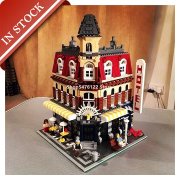 In Stock 15002 Street View Cafe Corner 10182 Building Blocks 2000+Pcs Creator Bricks Construction 84002 LJ99014
In Stock 15002 Street View Cafe Corner 10182 Building Blocks 2000+Pcs Creator Bricks Construction 84002 LJ99014