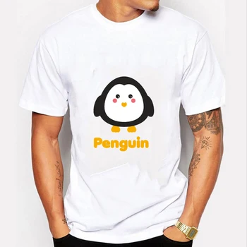 2020 Penguin Animal Printed T-Shirt Men Solid Color T Shirt Man Fashion T Shirt Short Sleeves Loose Casual Cotton Tee Shirt Man 
2020 Penguin Animal Printed T-Shirt Men Solid Color T Shirt Man Fashion T Shirt Short Sleeves Loose Casual Cotton Tee Shirt Man