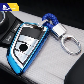 AIRSPEED Car Key Case Key Cover Key Shell Protector for BMW X5 F15 X6 F16 G30 7 Series G11 X1 F48 F39 Accessories Car Styling
AIRSPEED Car Key Case Key Cover Key Shell Protector for BMW X5 F15 X6 F16 G30 7 Series G11 X1 F48 F39 Accessories Car Styling