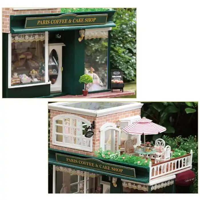 hand-assembled wooden diy doll house 5-10 days decorations,gifts