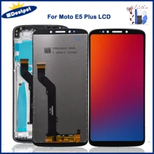 Ensemble écran tactile LCD de remplacement avec châssis, 6.0 pouces, pour Motorola Moto E5 Plus xt324, Original=