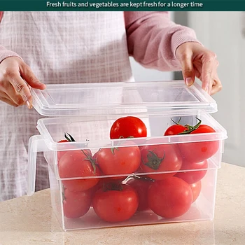 2pcs Kitchen Transparent Storage Box Grains Beans Storage Sealed Organizer Food Container Refrigerator Storage Boxes
2pcs Kitchen Transparent Storage Box Grains Beans Storage Sealed Organizer Food Container Refrigerator Storage Boxes