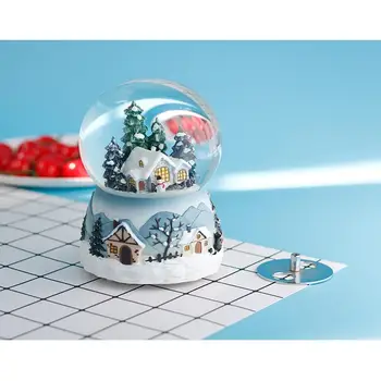 Resin Music Box Bluetooth Rotate Crystal Ball Music Box With Led Light For Birthday Christmas Toy New Year Gift Home Decoration
Resin Music Box Bluetooth Rotate Crystal Ball Music Box With Led Light For Birthday Christmas Toy New Year Gift Home Decoration