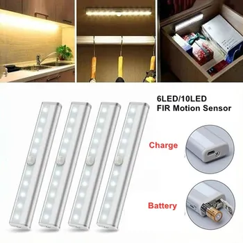 Night Light Portable Automatic Induction Cabinet Lamp Motion Sensor Wireless Battery Powered Closet Lamp Cabinet Wardrobe Lamp
Night Light Portable Automatic Induction Cabinet Lamp Motion Sensor Wireless Battery Powered Closet Lamp Cabinet Wardrobe Lamp