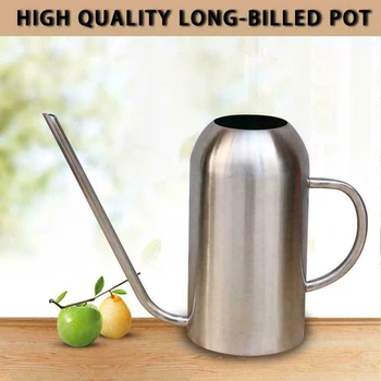 1.5L Stainless Steel Watering Pot Gardening Potted Watering Can Long Neck Watering Flower Kettle for Garden Supplies
1.5L Stainless Steel Watering Pot Gardening Potted Watering Can Long Neck Watering Flower Kettle for Garden Supplies