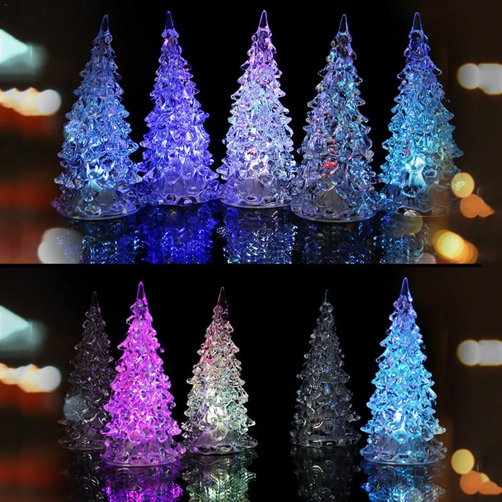Home Creative Christmas Decoration Acrylic Colorful Crystal Christmas Tree Children's Gift (with Button Battery)
Home Creative Christmas Decoration Acrylic Colorful Crystal Christmas Tree Children's Gift (with Button Battery)