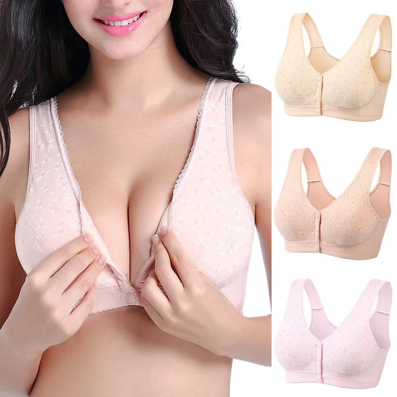 MJARTORIA 2020 Middle-aged Older Large Size Vest-style Bra Front Buttonless Cotton Underwire No Rims Bra
MJARTORIA 2020 Middle-aged Older Large Size Vest-style Bra Front Buttonless Cotton Underwire No Rims Bra