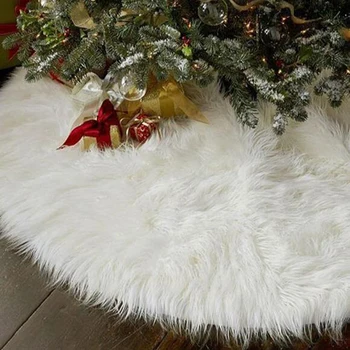 1pc White Plush Christmas Tree Skirts Fur Carpet Merry Christmas Decoration For Home Natal Natal Tree Skirts New Year Decoration 
1pc White Plush Christmas Tree Skirts Fur Carpet Merry Christmas Decoration For Home Natal Natal Tree Skirts New Year Decoration