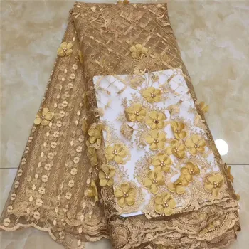 Noble design gold mesh material with bead French net lace fabric African tulle cloth PDN631(5yards/pc)
Noble design gold mesh material with bead French net lace fabric African tulle cloth PDN631(5yards/pc)