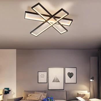 New Arrival Modern led ceiling lights for living room bedroom dining room luminarias led Black or White ceiling lamp 
New Arrival Modern led ceiling lights for living room bedroom dining room luminarias led Black or White ceiling lamp