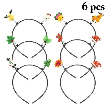 New Christmas Headband Fashion Cute Cartoon LED Light Up Hair Hoop Santa Claus Elk Christmas Tree Decoration Party Headband 
New Christmas Headband Fashion Cute Cartoon LED Light Up Hair Hoop Santa Claus Elk Christmas Tree Decoration Party Headband