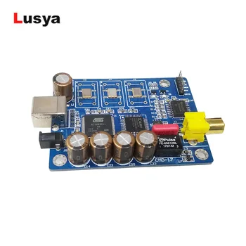 YJ00313 Amanero usb iis ATSAM3U1C digital interface + WM8805 USB to I2S coaxial output 32Bit 192K T0375
YJ00313 Amanero usb iis ATSAM3U1C digital interface + WM8805 USB to I2S coaxial output 32Bit 192K T0375