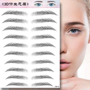 3D Eyebrow Sticker Bionic Brow Semi-Permanent Water Transfer Waterproof Tattoo Eye brow Embroidery Eyebrow Patch Makeup Tools
3D Eyebrow Sticker Bionic Brow Semi-Permanent Water Transfer Waterproof Tattoo Eye brow Embroidery Eyebrow Patch Makeup Tools