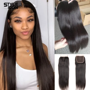 Styleicon Pre-colored Peruvian Hair Bundles With Closure Remy Straight Hair Weave Bundles Extensions 3 Bundles With Closure 
Styleicon Pre-colored Peruvian Hair Bundles With Closure Remy Straight Hair Weave Bundles Extensions 3 Bundles With Closure
