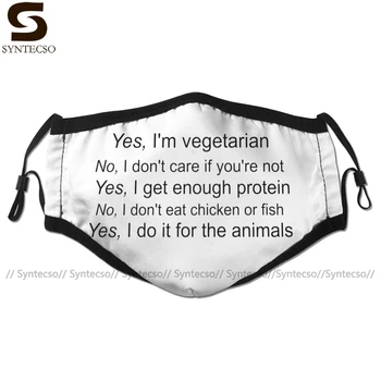 Vegetarian Mouth Face Mask Vegetarian Text Facial Mask Kawai Cool with 2 Filters for Adult
Vegetarian Mouth Face Mask Vegetarian Text Facial Mask Kawai Cool with 2 Filters for Adult
