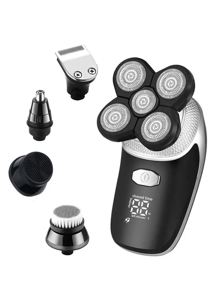 Men's Razor 5-in-1 Multi-functional Digital Display Shaver Men's Smooth Hair Trimmer Facial Cleaner High Quality Quick Delivery
Men's Razor 5-in-1 Multi-functional Digital Display Shaver Men's Smooth Hair Trimmer Facial Cleaner High Quality Quick Delivery