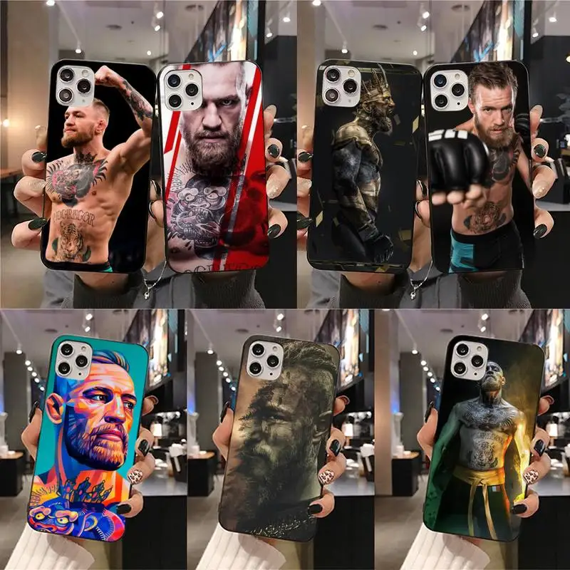Мягкий силиконовый чехол Conor Mcgregor The King из ТПУ для телефона iPhone 11 pro XS MAX 8 7 6 6S Plus X 5S SE