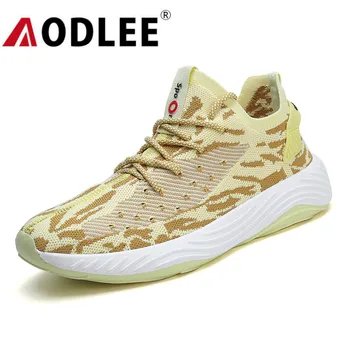 Fashion Men Sneakers Casual Outdoor Flyknit Shoes Men Comfort Running Shoes Non-slip Breathable Walking Shoe Dropshipping AODLEE 
Fashion Men Sneakers Casual Outdoor Flyknit Shoes Men Comfort Running Shoes Non-slip Breathable Walking Shoe Dropshipping AODLEE