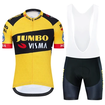 2020 New team JUMBO cycling jersey 19D bike shorts set Ropa Ciclismo MENS MTB summer PRO BICYCLING Maillot bottom clothing
2020 New team JUMBO cycling jersey 19D bike shorts set Ropa Ciclismo MENS MTB summer PRO BICYCLING Maillot bottom clothing