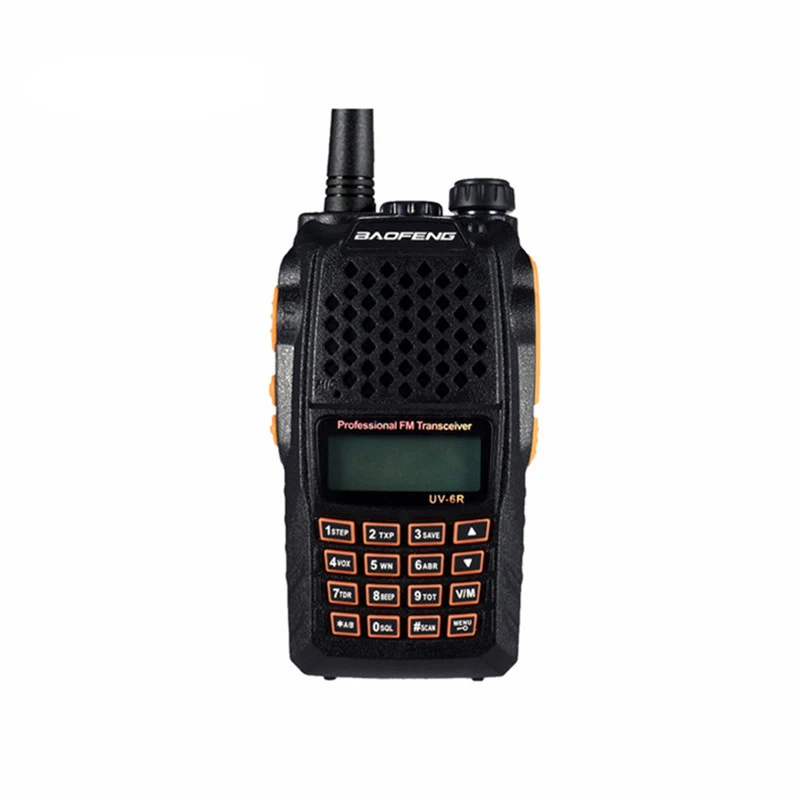 1PCS New Baofeng Pofung UV-6R High Quality Travel Walkie Talkie radio comunicador uv-6r hf receiver cb radio Dual-display
1PCS New Baofeng Pofung UV-6R High Quality Travel Walkie Talkie radio comunicador uv-6r hf receiver cb radio Dual-display