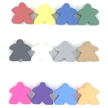 60PCS Wooden Pawn/ Chess Standard Size 16mm For Meeple Carcassonne Board Game Accessories 16mm*16mm 
60PCS Wooden Pawn/ Chess Standard Size 16mm For Meeple Carcassonne Board Game Accessories 16mm*16mm
