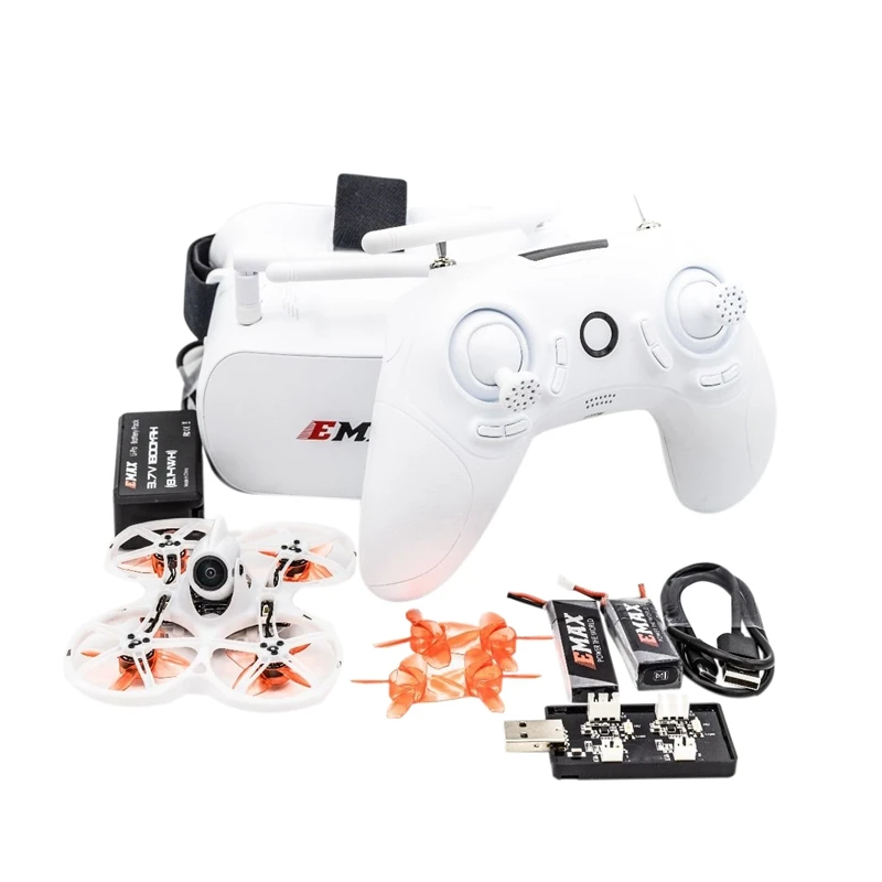 Emax Tinyhawk-II Kit/LED Strip FPV Racing Drone F4 5A 16000KV RunCam Nano2 700TVL 37CH 25/100/200MW VTX 1S-2S RTF
Emax Tinyhawk-II Kit/LED Strip FPV Racing Drone F4 5A 16000KV RunCam Nano2 700TVL 37CH 25/100/200MW VTX 1S-2S RTF
