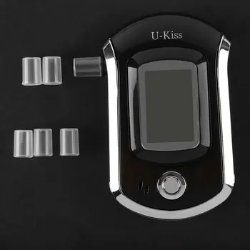 Alcohol Tester With LCD Screen Display Digital Alcohol Detector Alcohol Breathalyzer Analyzer Car Safety Drive
Alcohol Tester With LCD Screen Display Digital Alcohol Detector Alcohol Breathalyzer Analyzer Car Safety Drive