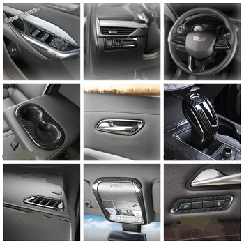 Carbon Fiber Look Interior Refit Kit Head / Roof Reading Lamps / Rear Water Cup Holder Cover Trim For Cadillac XT4 2019 2020 ABS
Carbon Fiber Look Interior Refit Kit Head / Roof Reading Lamps / Rear Water Cup Holder Cover Trim For Cadillac XT4 2019 2020 ABS