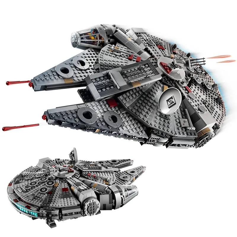 Star Wars The Rise of Skywalker Millennium Building Blocks Kit Bricks Set Classic Falcon Movie Model Kids Toys For Children Gift
Star Wars The Rise of Skywalker Millennium Building Blocks Kit Bricks Set Classic Falcon Movie Model Kids Toys For Children Gift