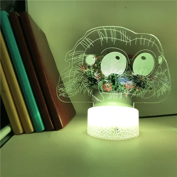 Nightlight Bluetooth Control Lucas 3D Table Lamp Animal Hot Selling Bright Base Direct Supply The Spider Colorful with Remote
Nightlight Bluetooth Control Lucas 3D Table Lamp Animal Hot Selling Bright Base Direct Supply The Spider Colorful with Remote