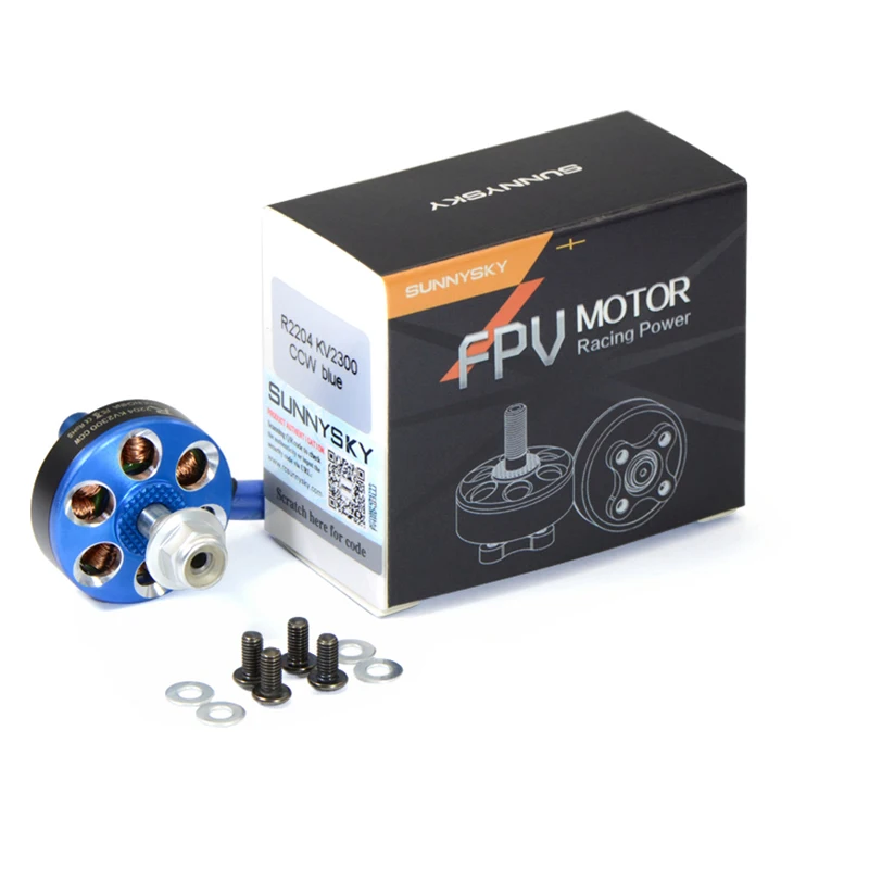 4pcs Sunnysky R2204 2300KV/ Brushless Motor 2CW 2CCW for DIY FPV Racing Quadcopter Drone Multicopter
4pcs Sunnysky R2204 2300KV/ Brushless Motor 2CW 2CCW for DIY FPV Racing Quadcopter Drone Multicopter
