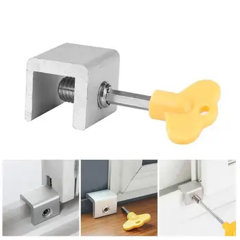1pcs Doors And Windows Anti-theft Lock Screen Window Sliding Window Limiter Safety Lock Aluminum Window Child Steel Lock Al X5G6
1pcs Doors And Windows Anti-theft Lock Screen Window Sliding Window Limiter Safety Lock Aluminum Window Child Steel Lock Al X5G6