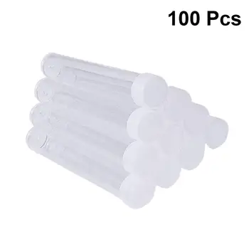 100pcs Transparent Mask Bath Salt Test PET Tube Clear Plastic Cosmetic Sugar Capsule Bottles with Screw Caps
100pcs Transparent Mask Bath Salt Test PET Tube Clear Plastic Cosmetic Sugar Capsule Bottles with Screw Caps