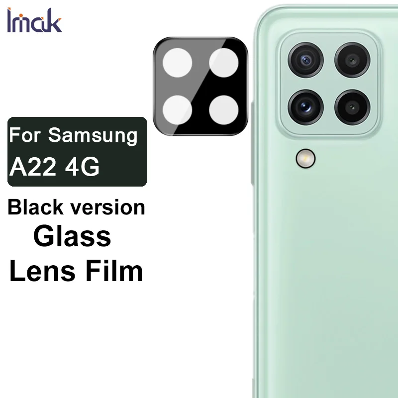 Imak 1 комплект HD устойчивое к истиранию стекло объектива черная пленка для Samsung Galaxy