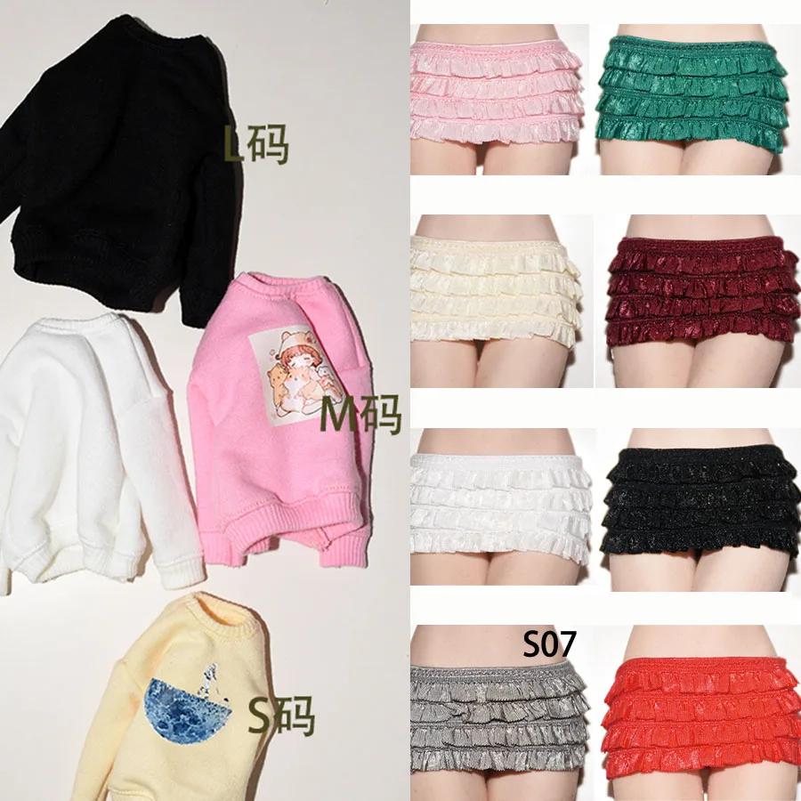 1/6 Scale Female Clothes Mini Ultrashort Hip Skirt Casual Pullover for 12 inches TBLeague PH Action Figure Accessories
1/6 Scale Female Clothes Mini Ultrashort Hip Skirt Casual Pullover for 12 inches TBLeague PH Action Figure Accessories